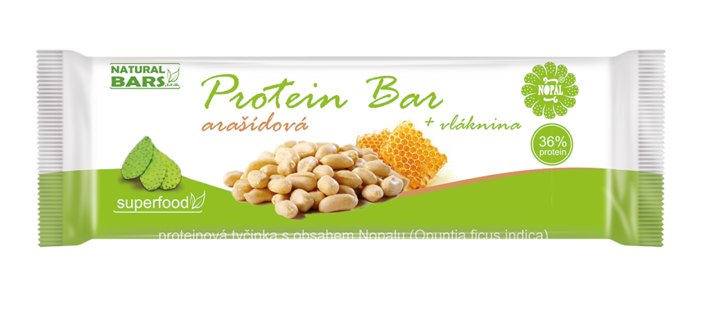 proteinová tyčinky s arašídy